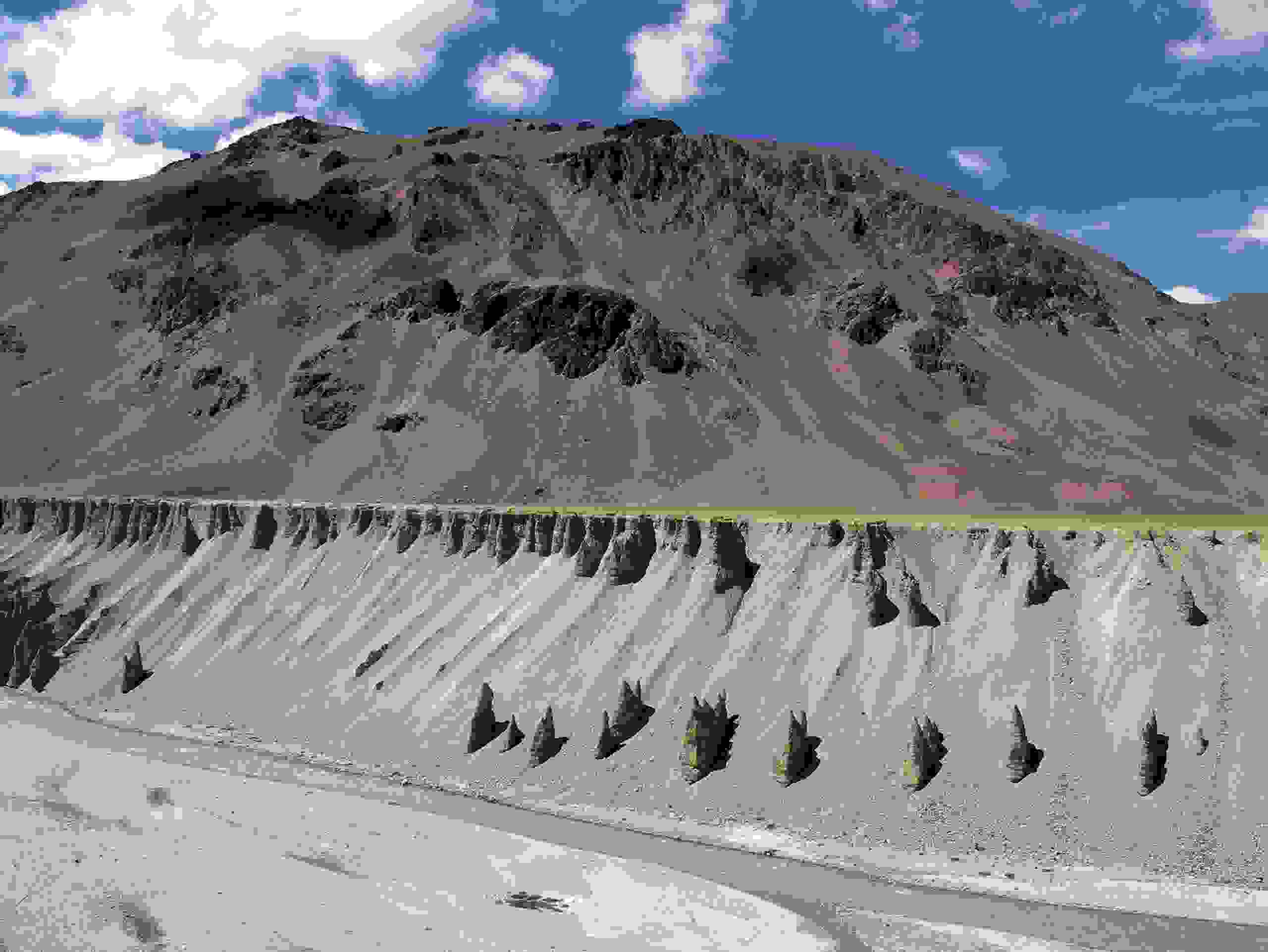 Erosionsformen im Sarchu-Hochtal
