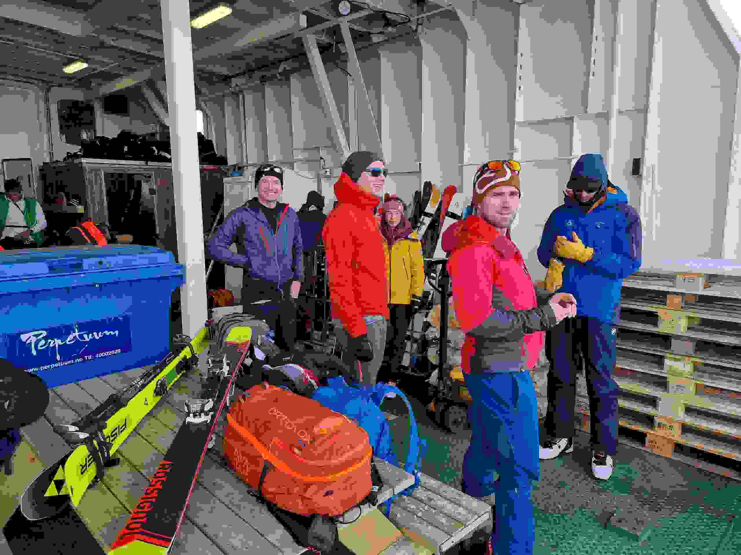 Start zum Sail & Ski-Abenteuer in den Lyngenalps