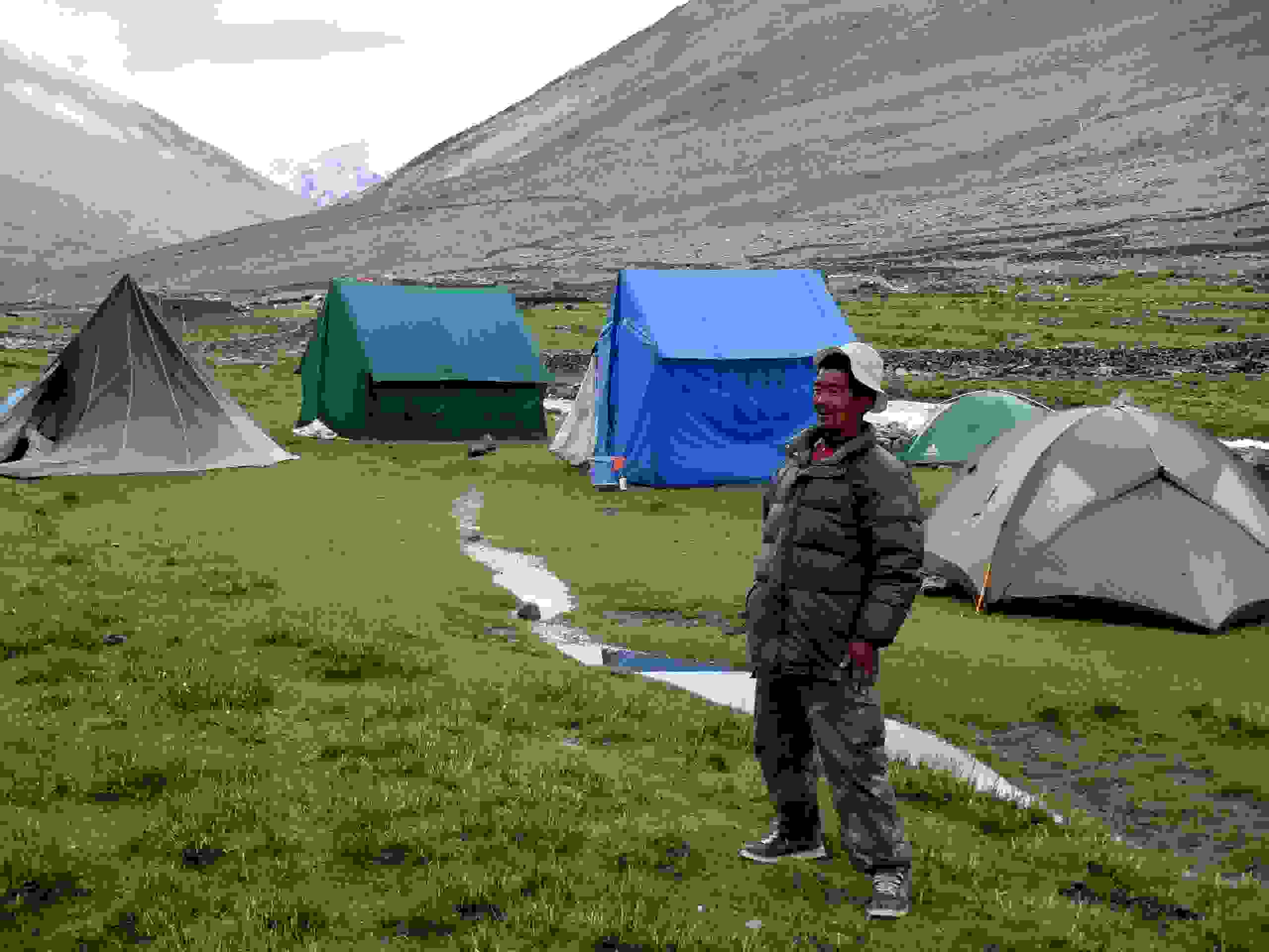 auf dem Nebuk La Trek