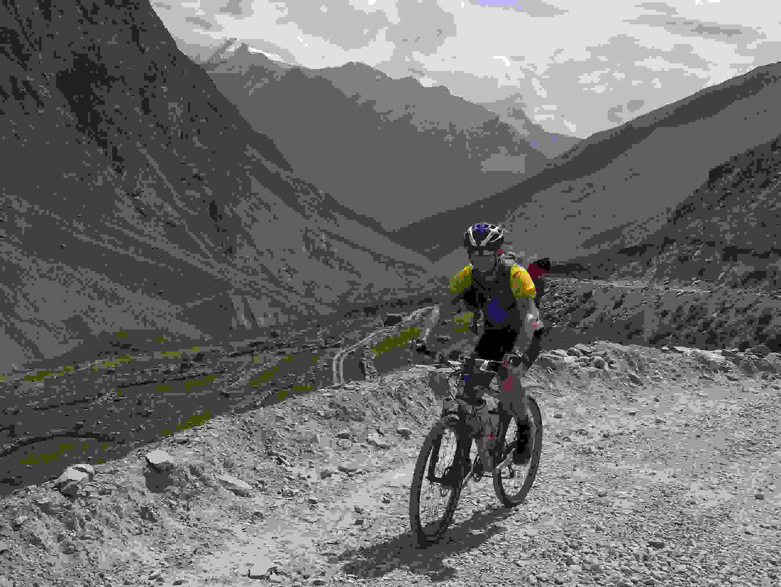 im Bagha Valley, Richtung Baralacha La (4755 m)