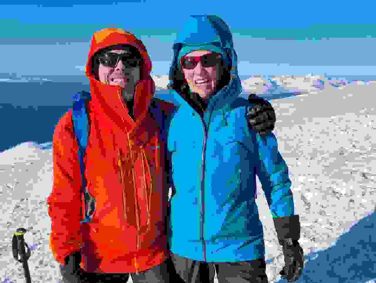 Skitourengipfel Blatinden Lyngenalps, Norwegen-Lappland