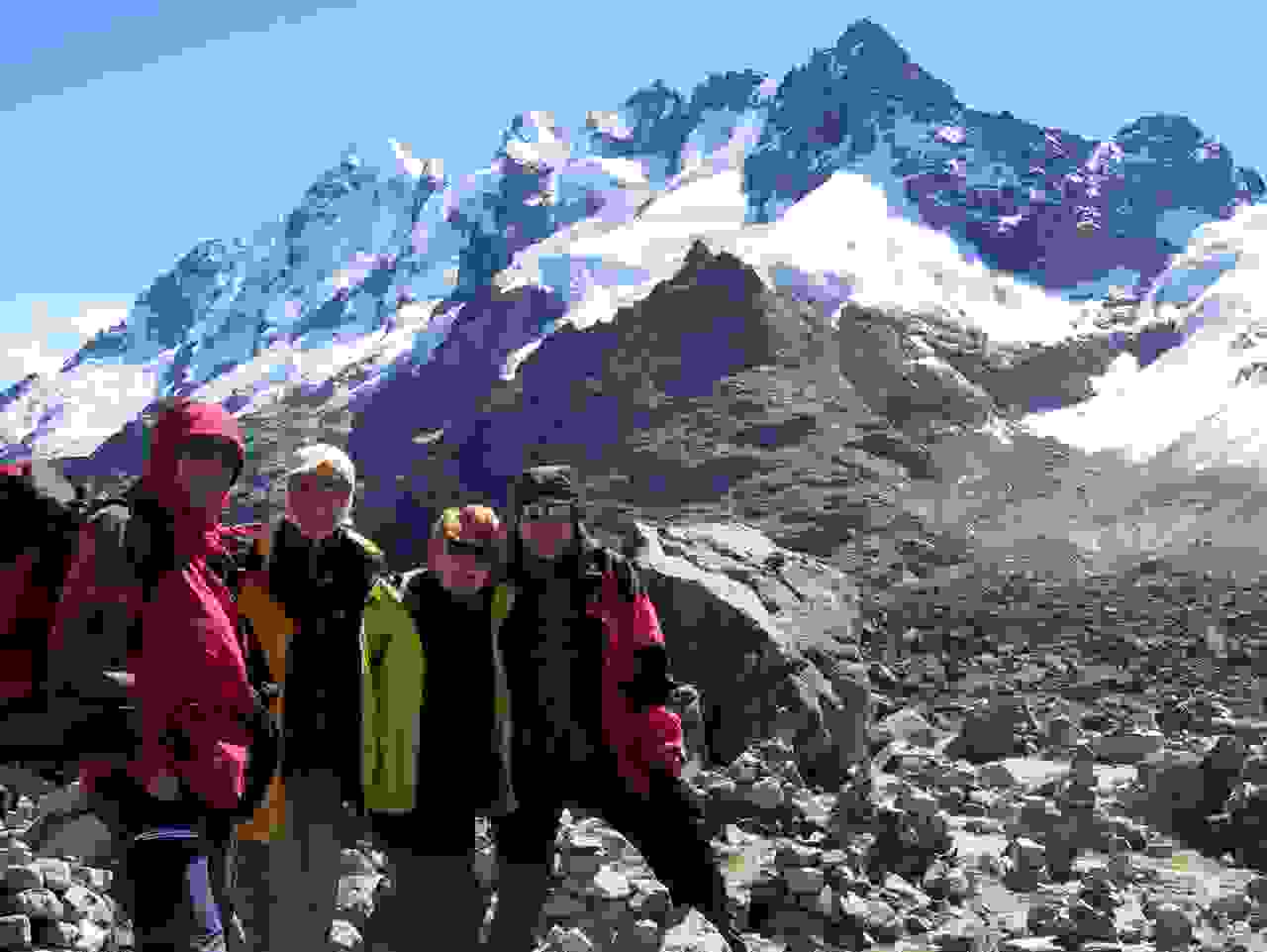 Salkantay Pass (4650 m), Cordillera Vilcabamba 