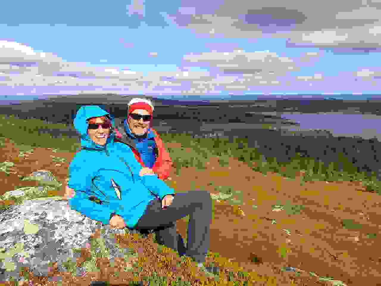Sommerwanderung am Polarkreis, Schweden