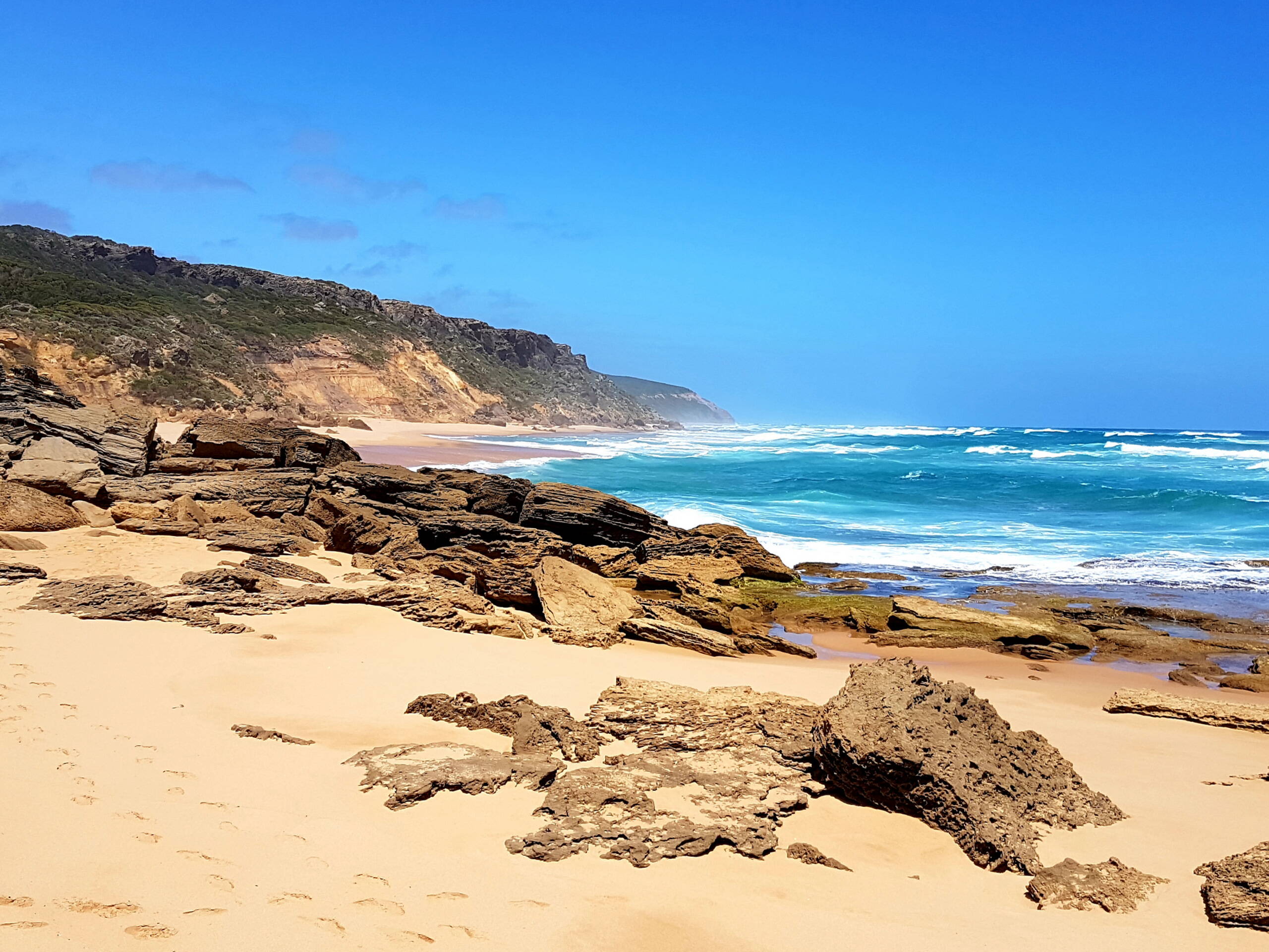 auf dem Great Ocean Walk, Princetown-Victoria