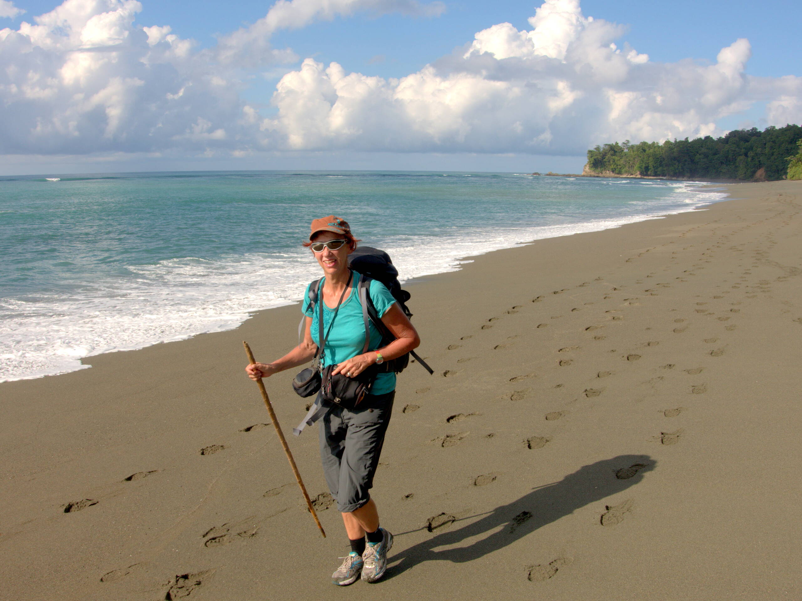 Küstenwanderung, Playa Madrigal