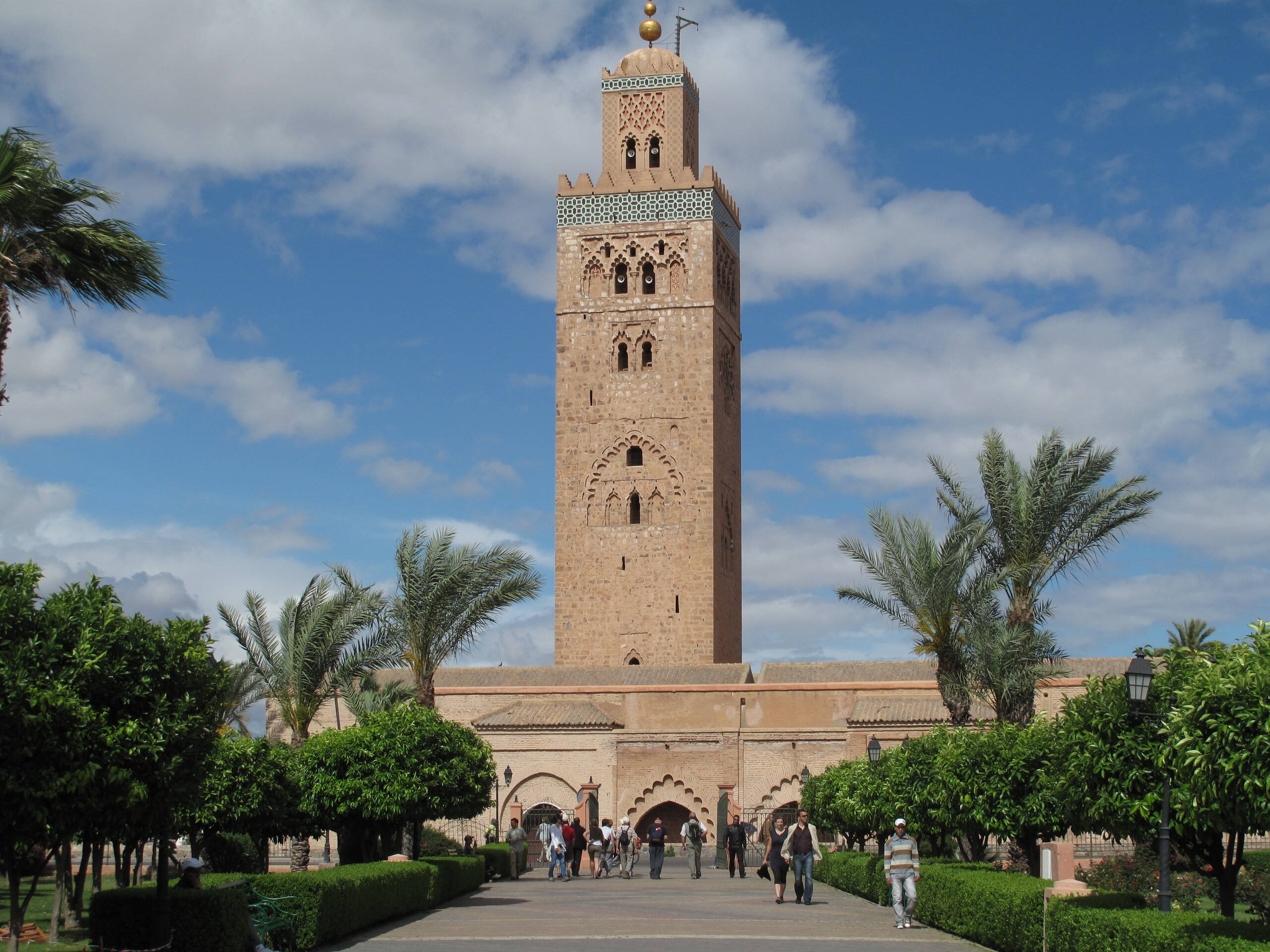 Koutoubia Moschee (12. Jh.) in Marrakesch