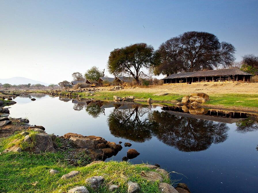 unsere Lodge im Ruaha Nationalpark