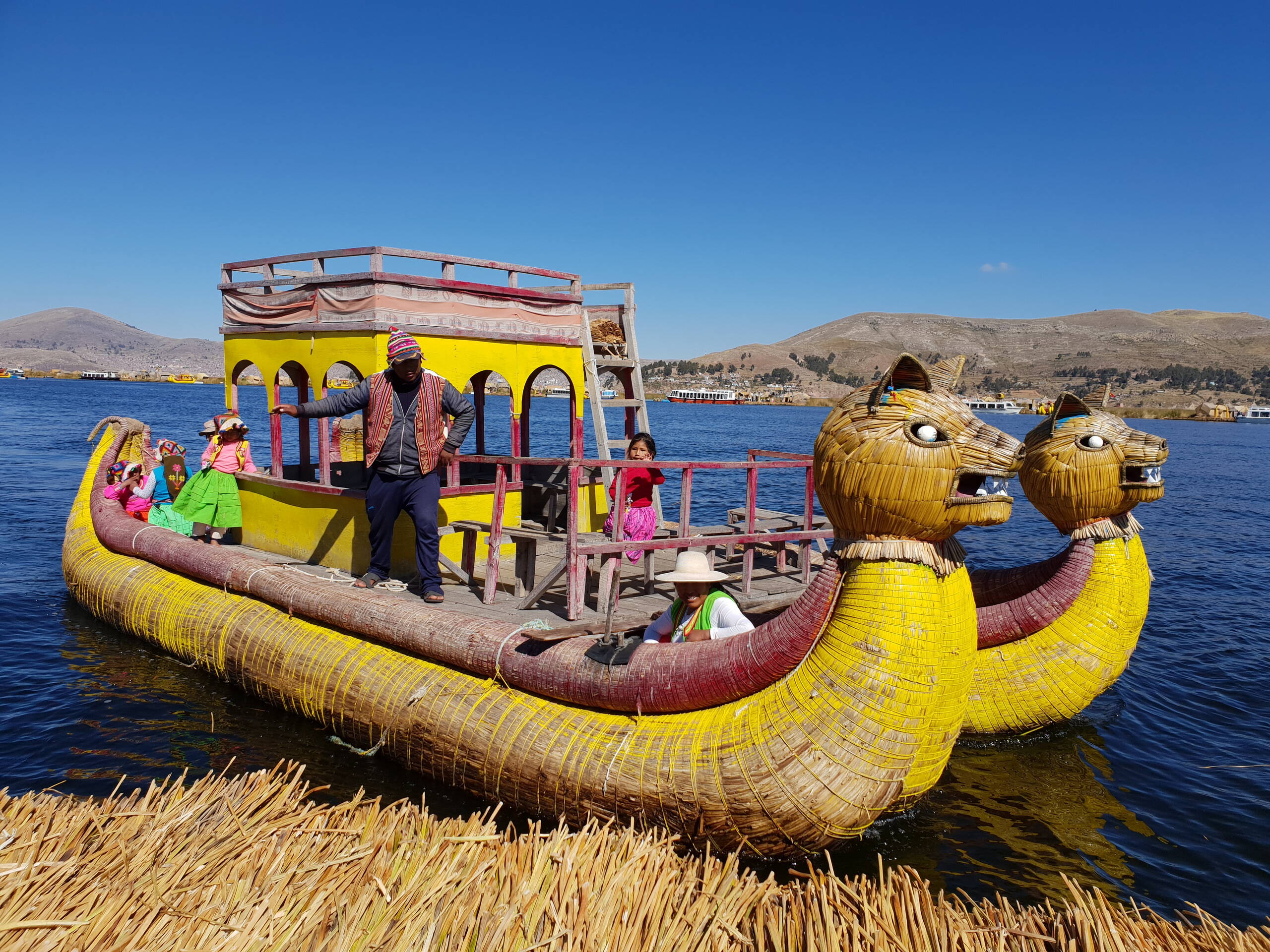 Uros Inseln, Titicacasee