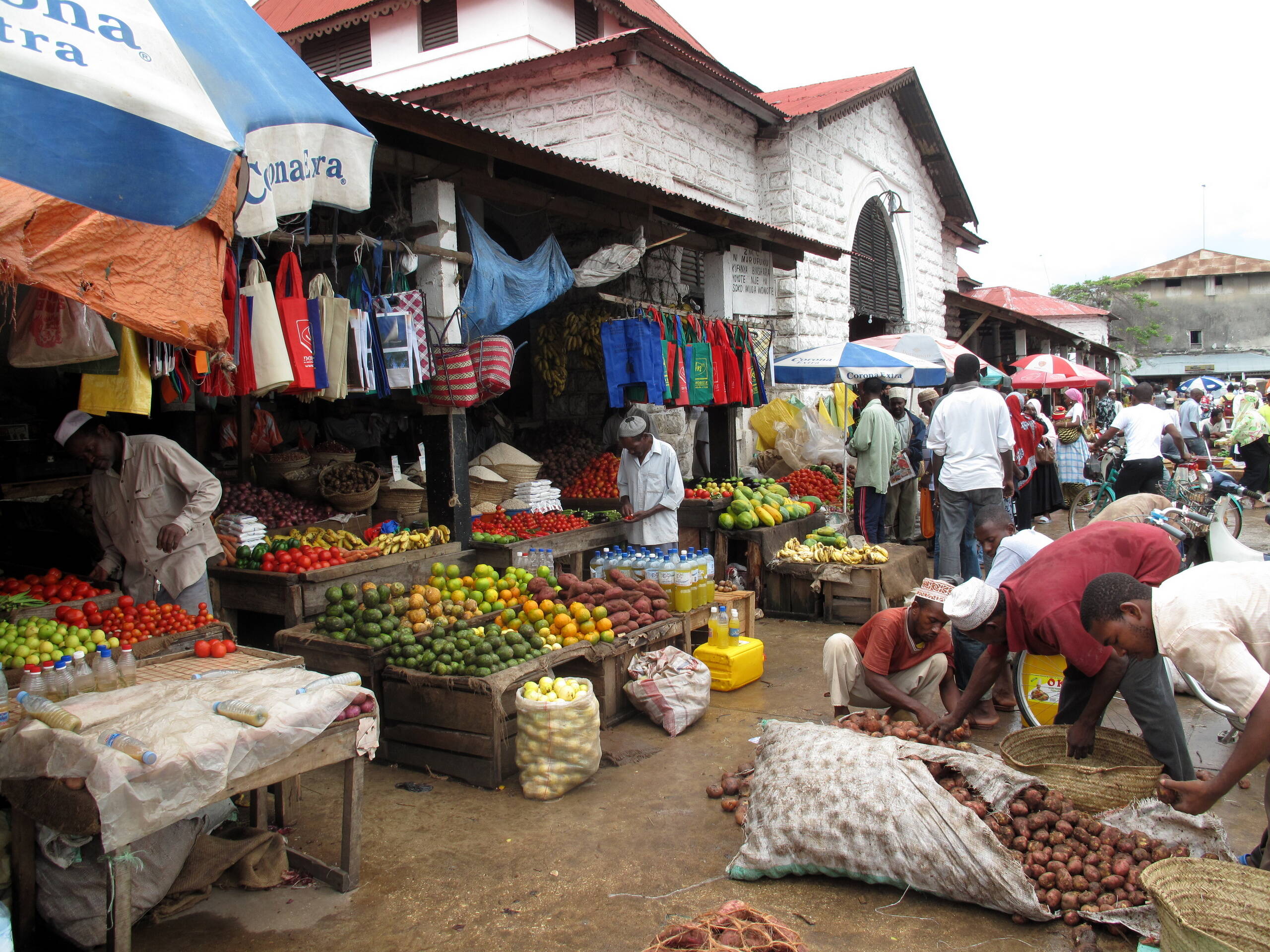 Markt in Sansibar-City