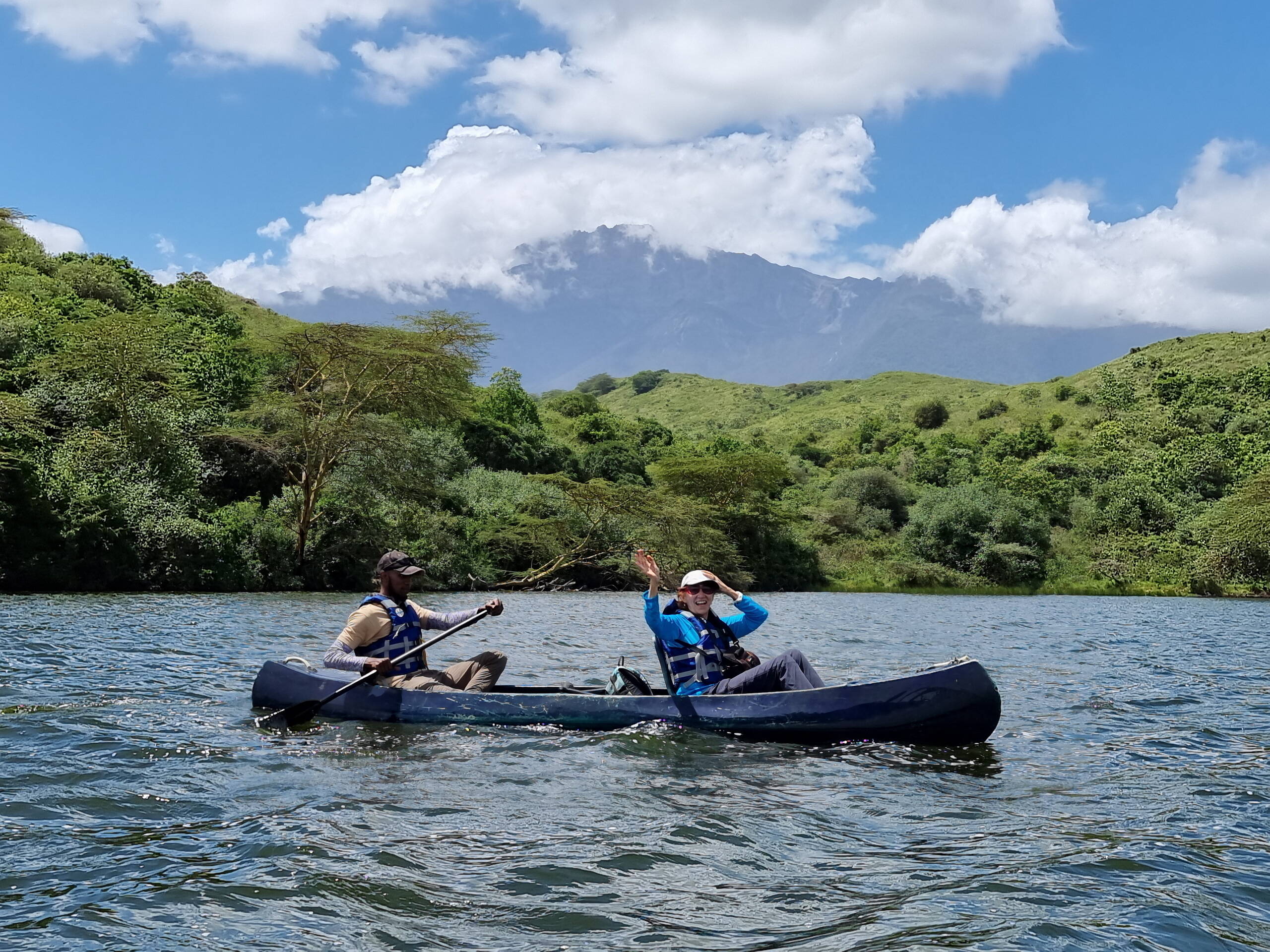 Kanurundtour auf dem Momella See 