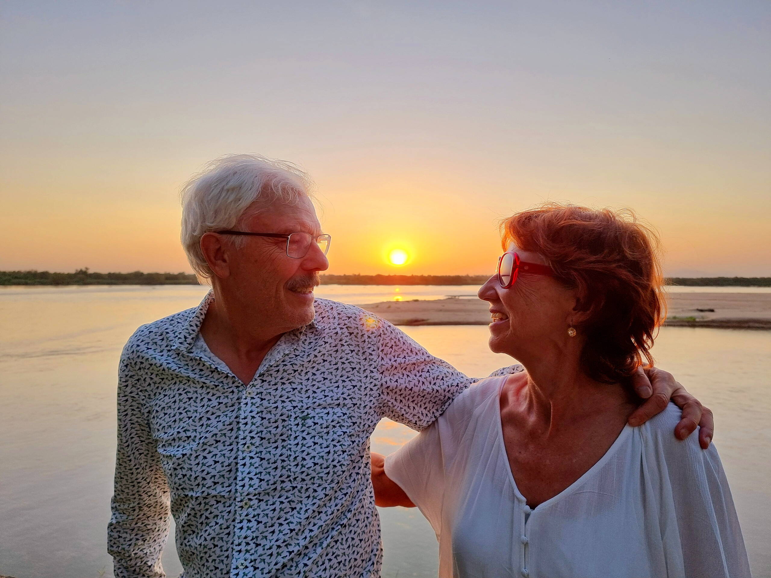 Blick von unserer Lodgeterrasse