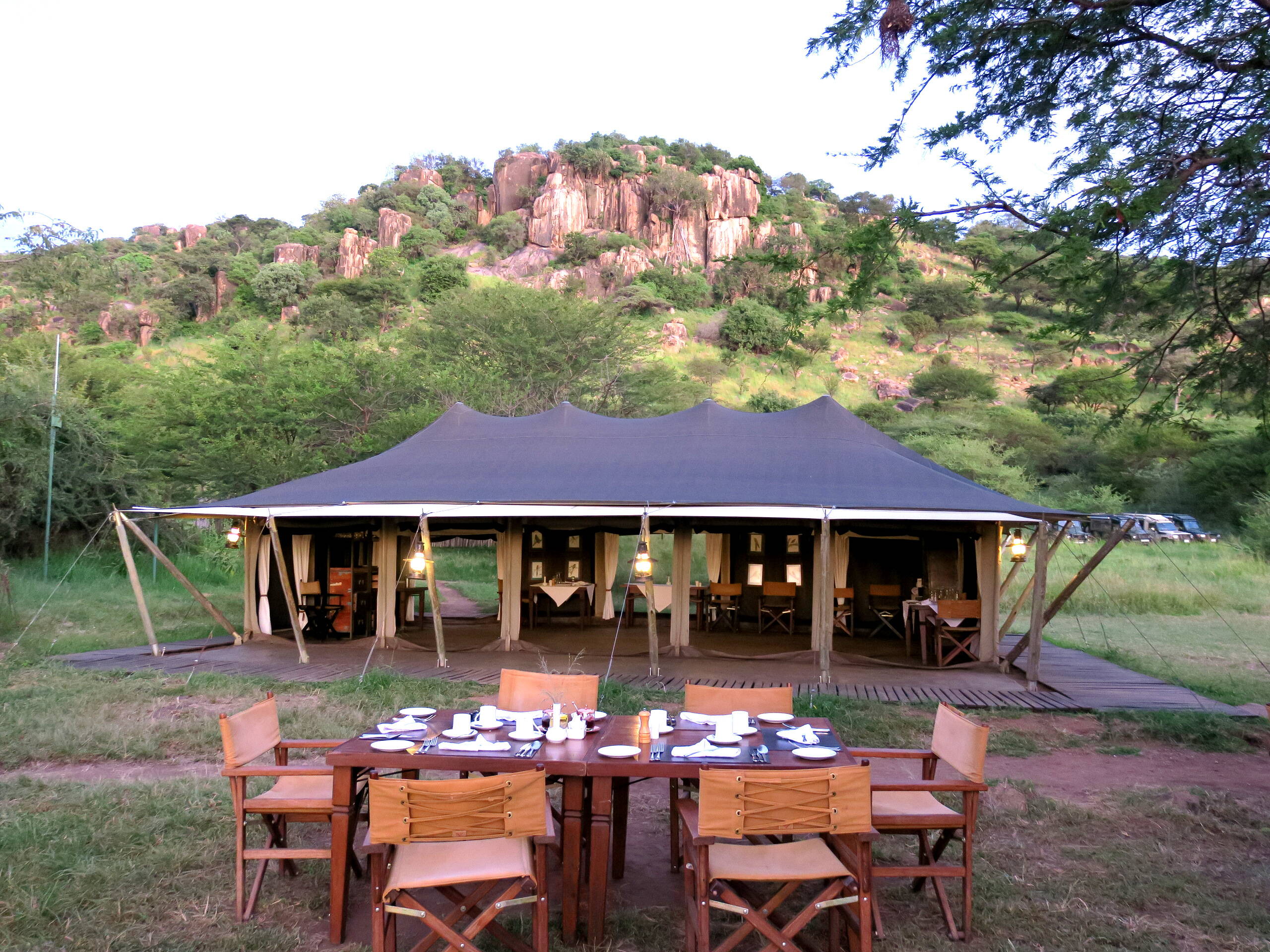 Safari-Camp in der südliche Serengeti