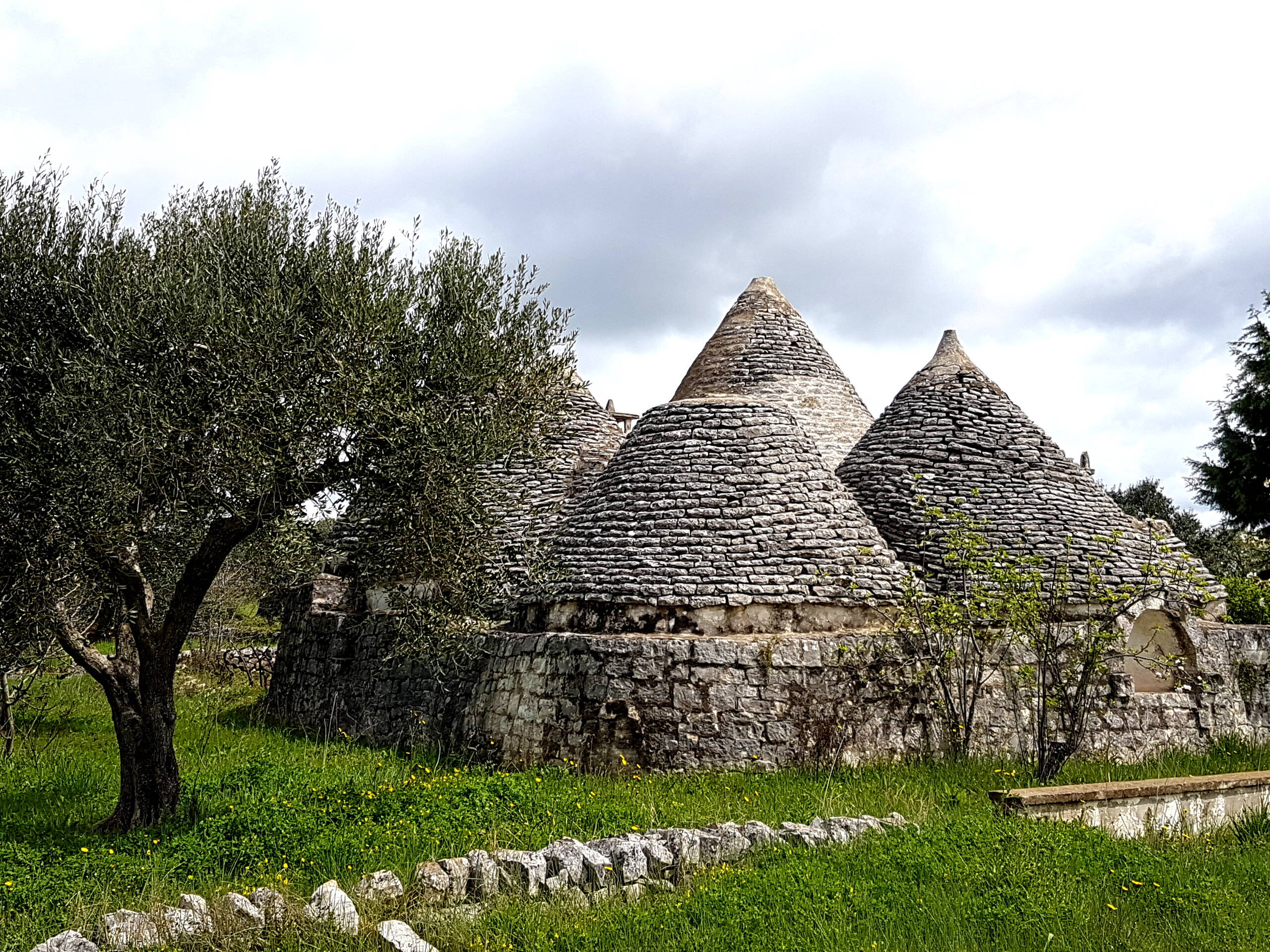 alte Trulli im Valle d'Itria