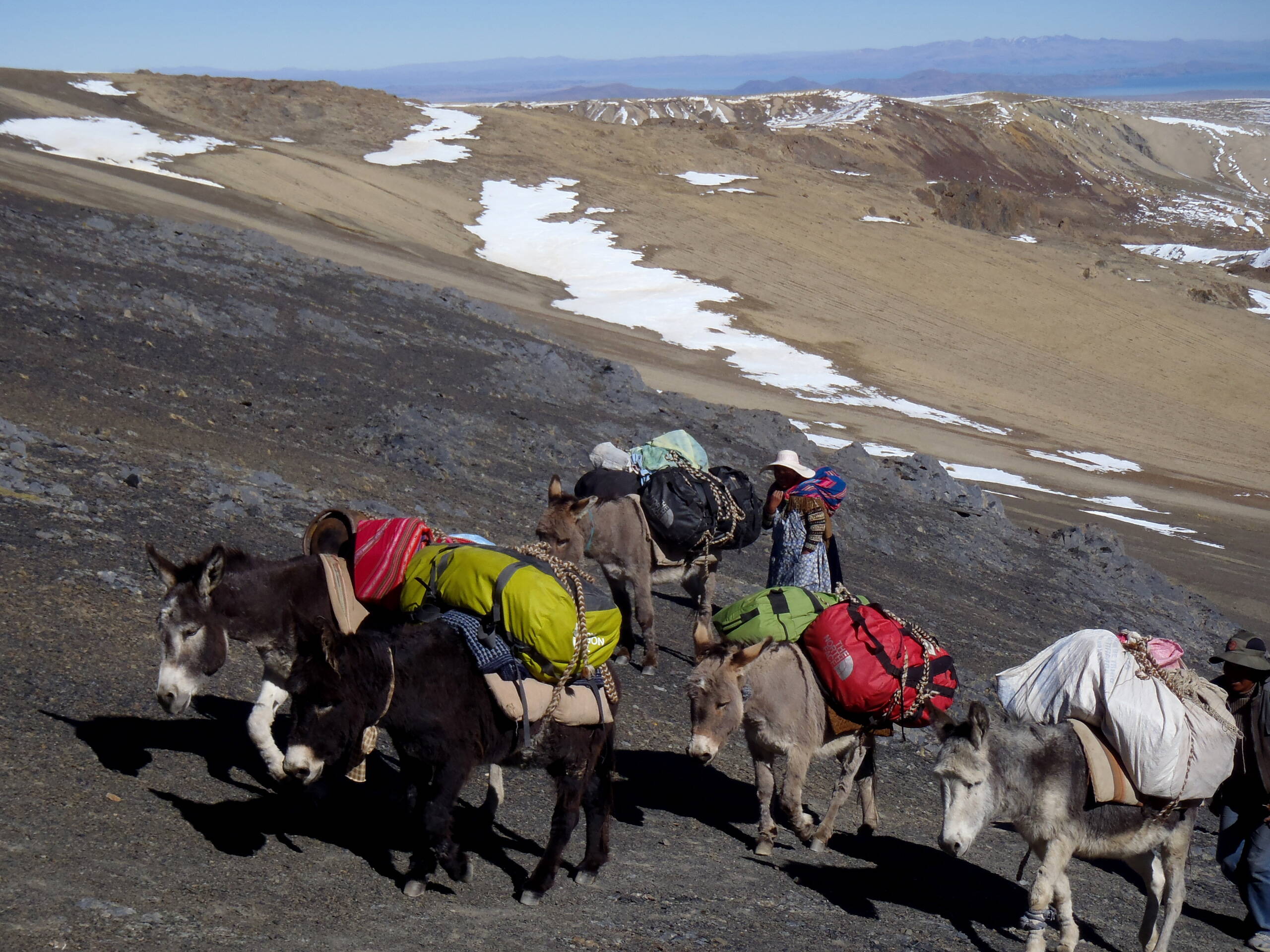 Trekking zum Huayna Potosí Base Camp (4750 m)  