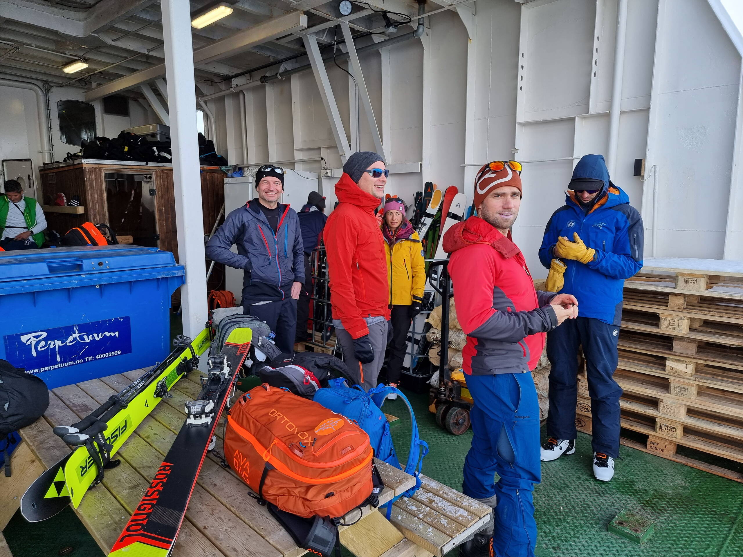 Start zum Sail & Ski-Abenteuer in den Lyngenalps