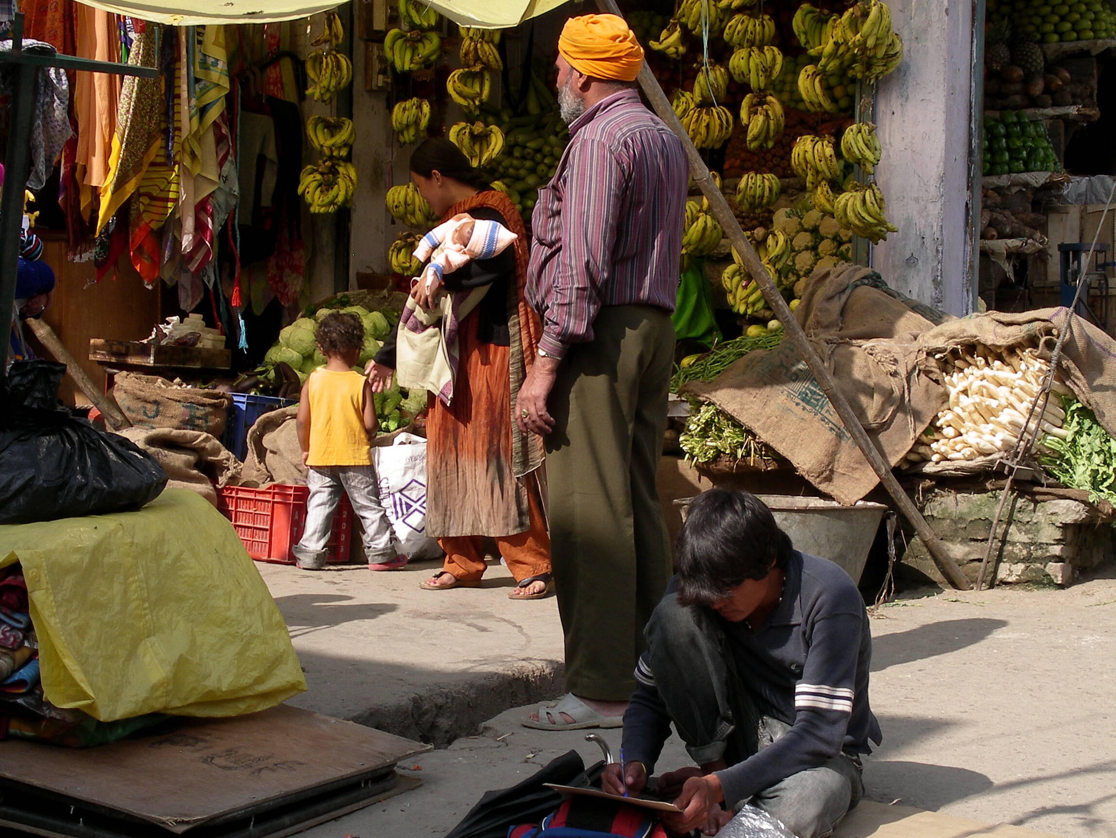 Markt in Manali, Himachal Pradesh