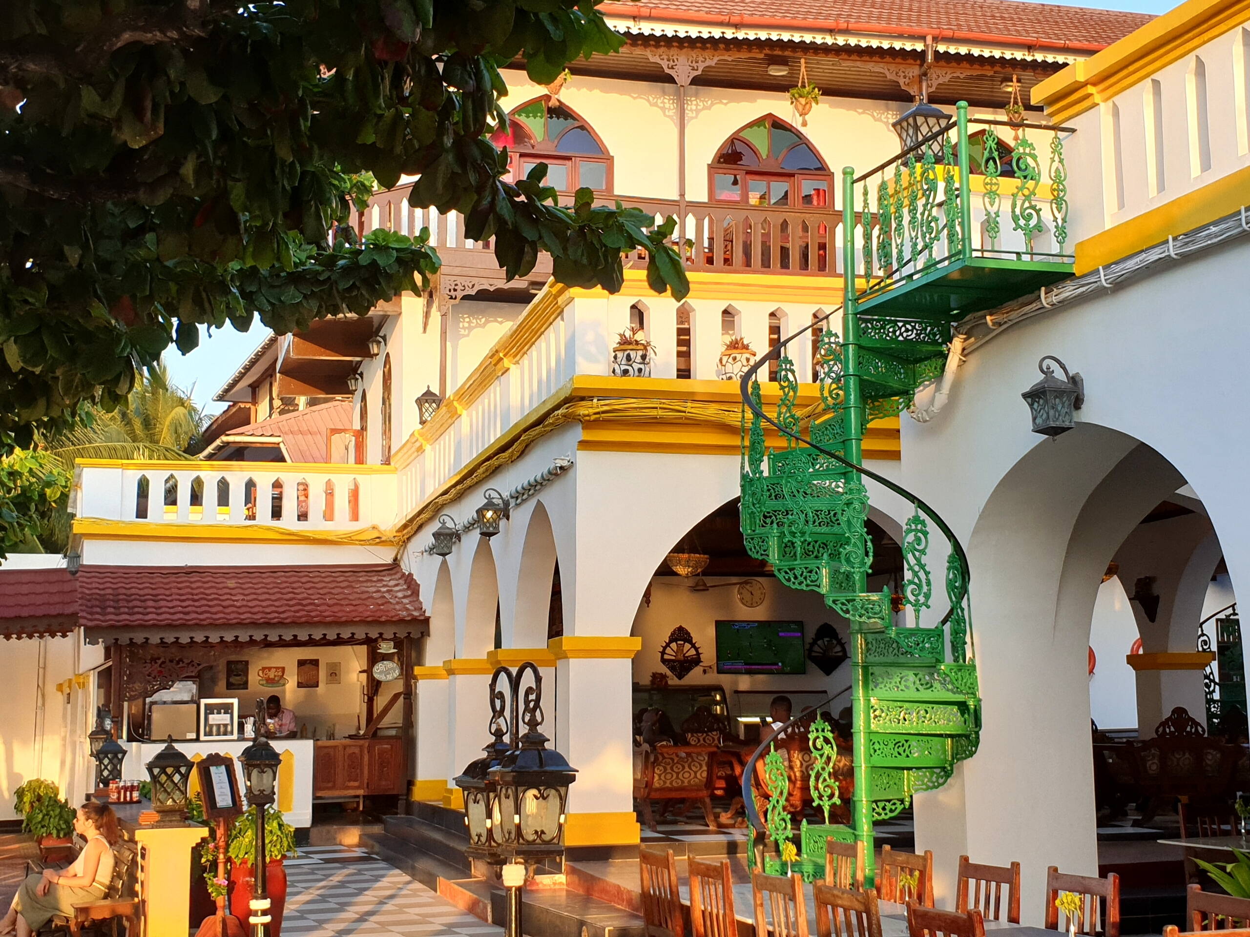 Altehrwürdiges Stadthotel in Stonetown