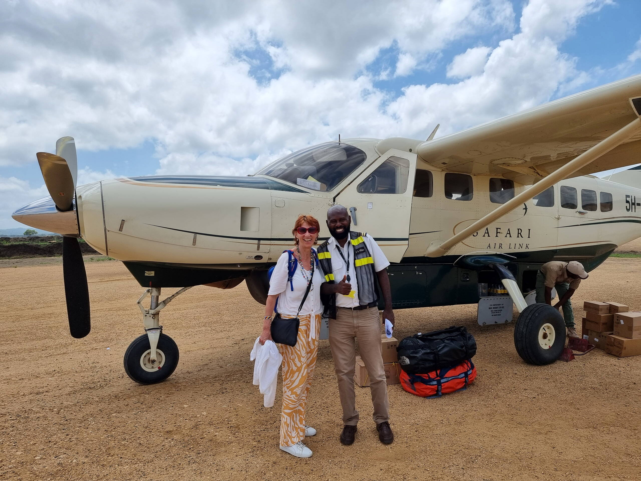Unterwegs mit einem coolen Buschflieger  
