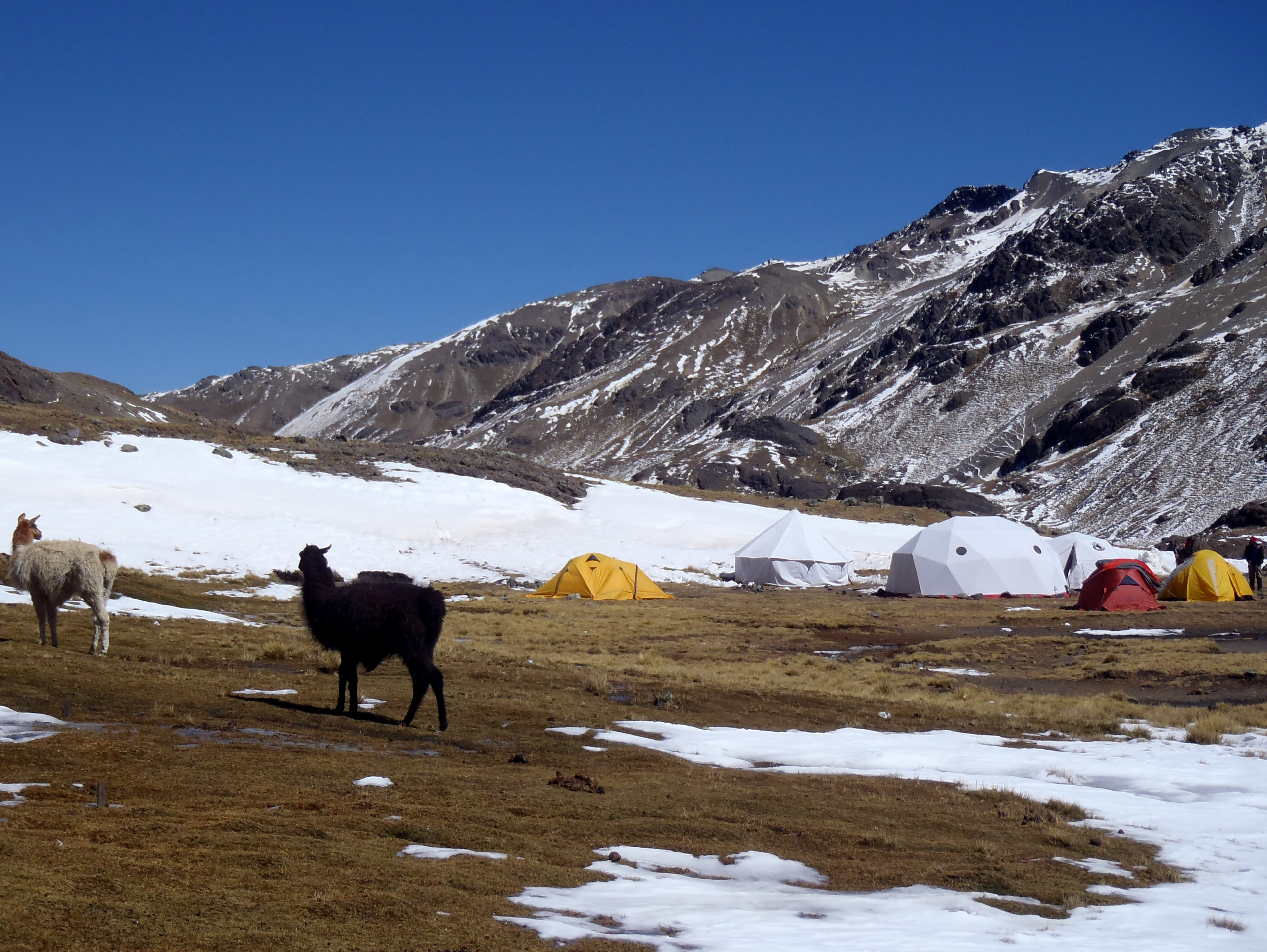 Bolivien - Condoriri Base Camp (4680 m), Cordillera Real