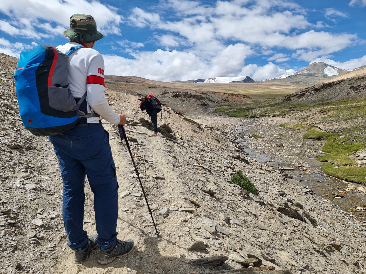 meditatives Höhentrekking nach Korzok Phu, Ladakh