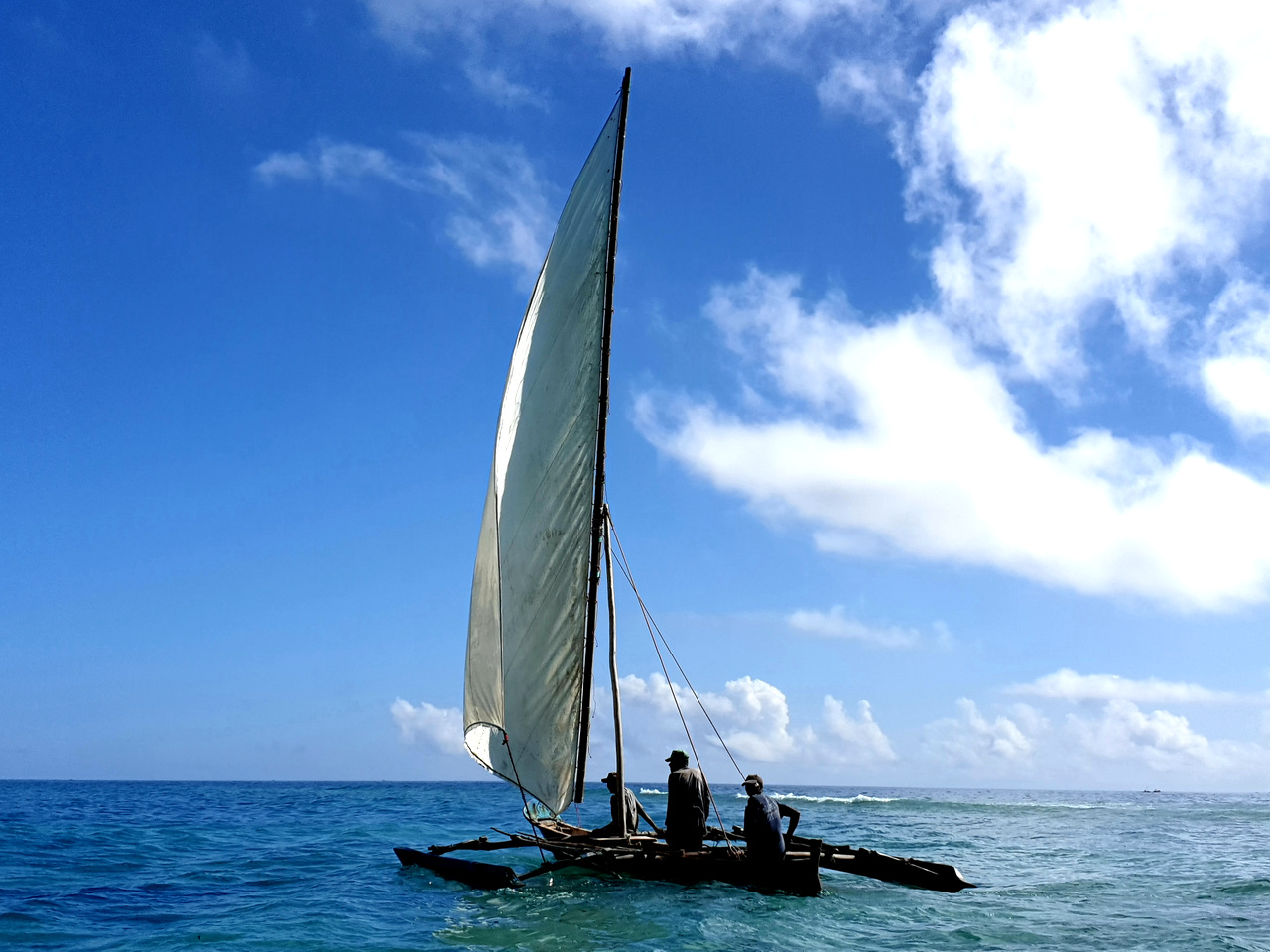 Vor der Küste Sansibars  Vor der Küste Sansibars