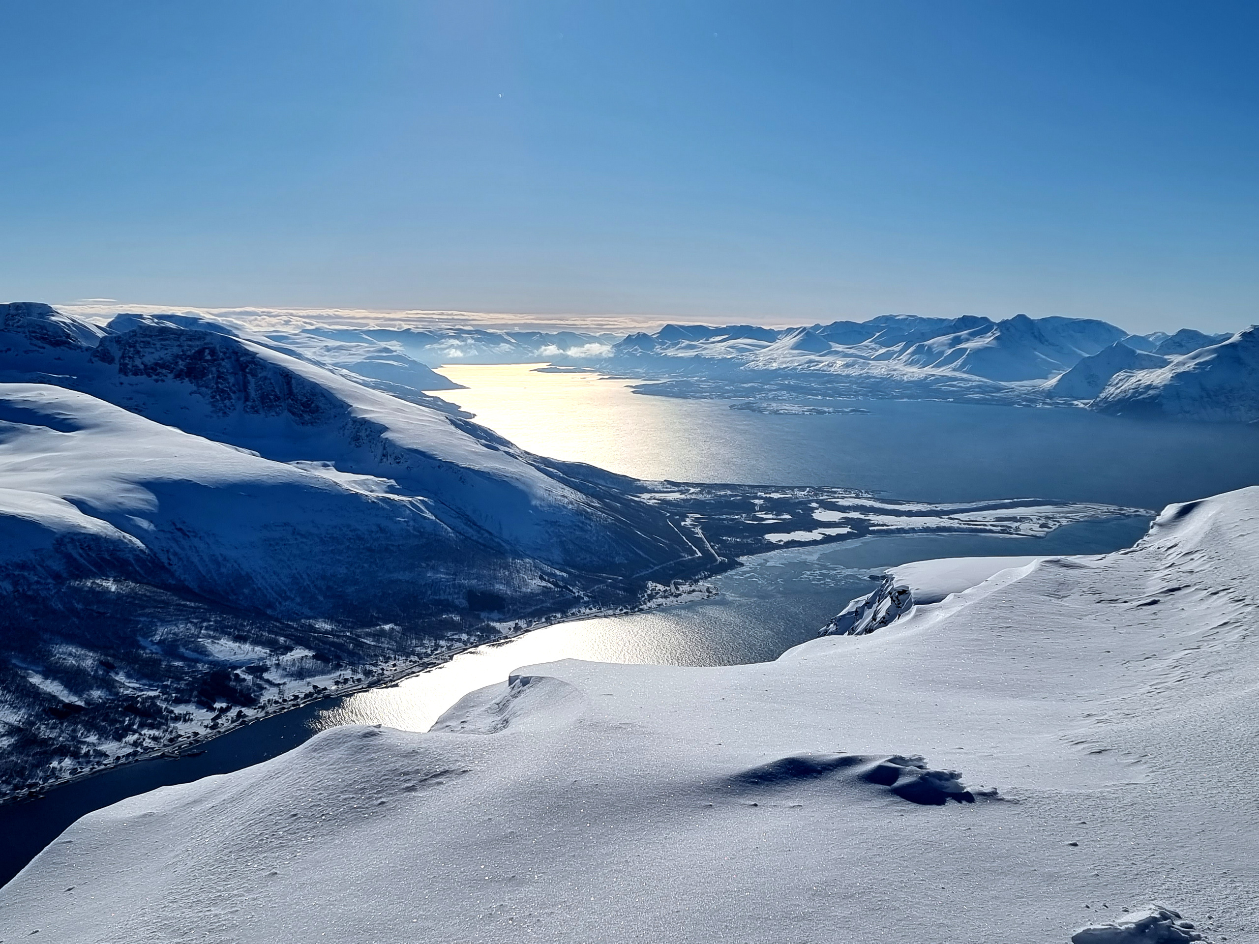Skitouren ab Schiff, Norwegen-Lappland