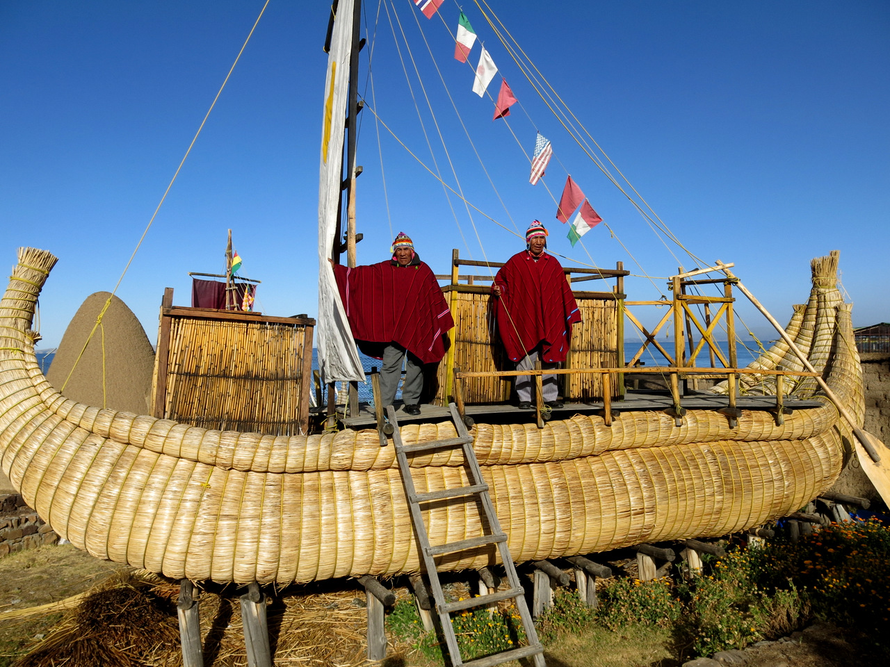 nachgebaute RA II, Huatajata