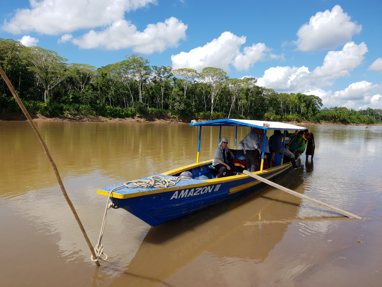 auf dem Rio Madre de Dios, Amazonas - Peru