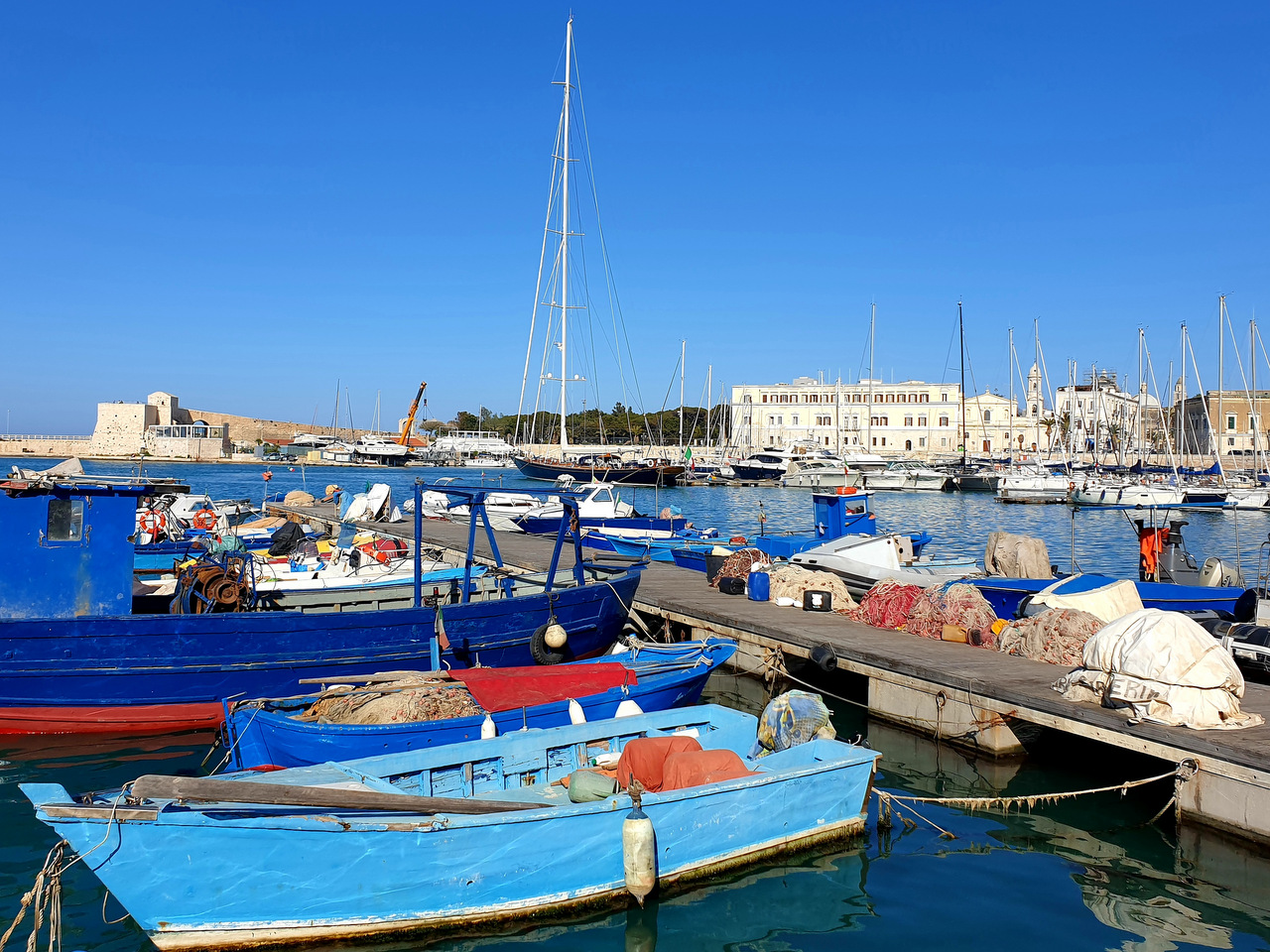 Hafen von Trani - Süditalien-Apulien