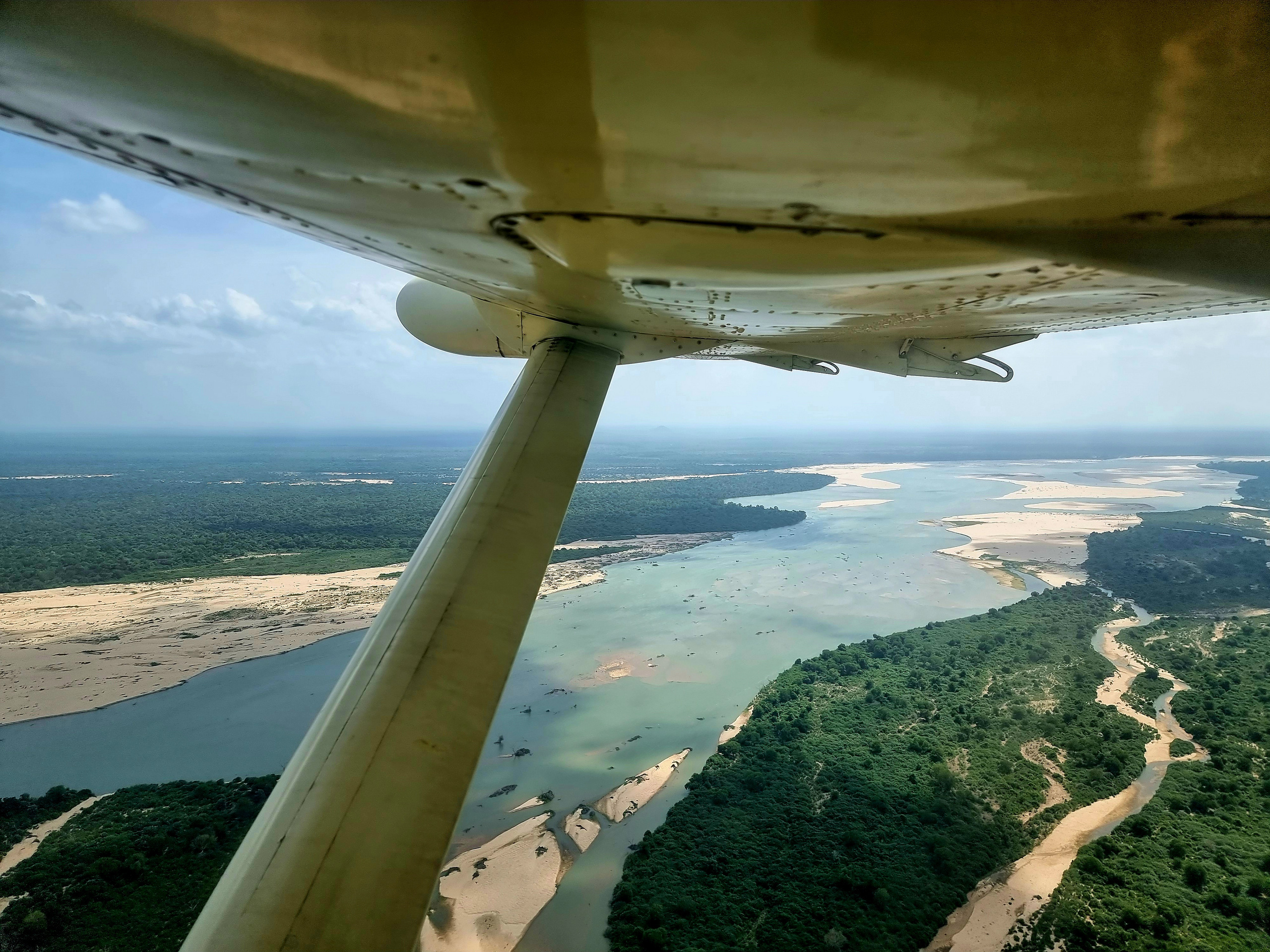 Landeanflug Nyerere Nationalpark - Tansania Landeanflug Nyerere Nationalpark - Tansania