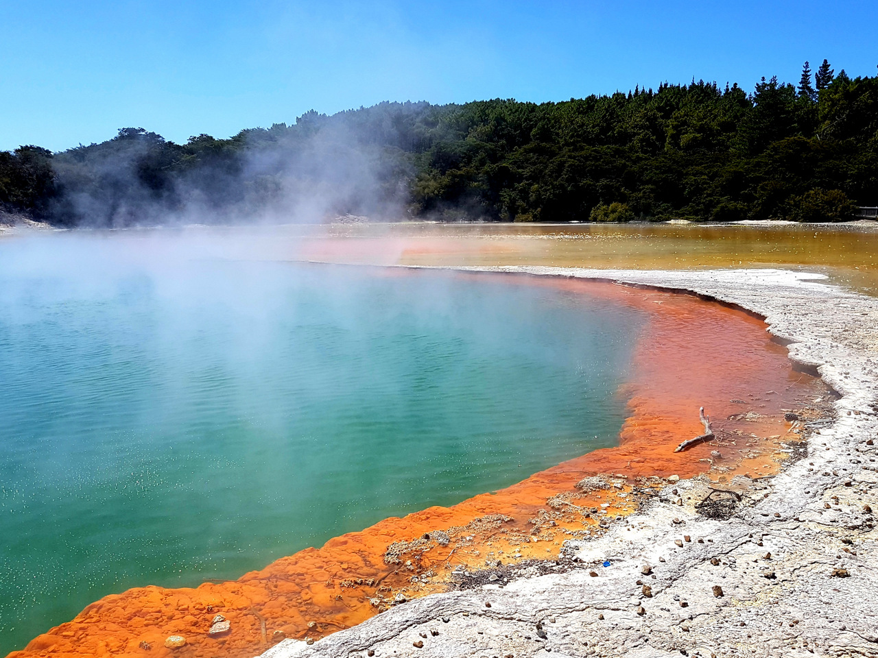 Champagne Pool, Wai-O-Tapu - Neuseeland Champagne Pool, Wai-O-Tapu - Neuseeland