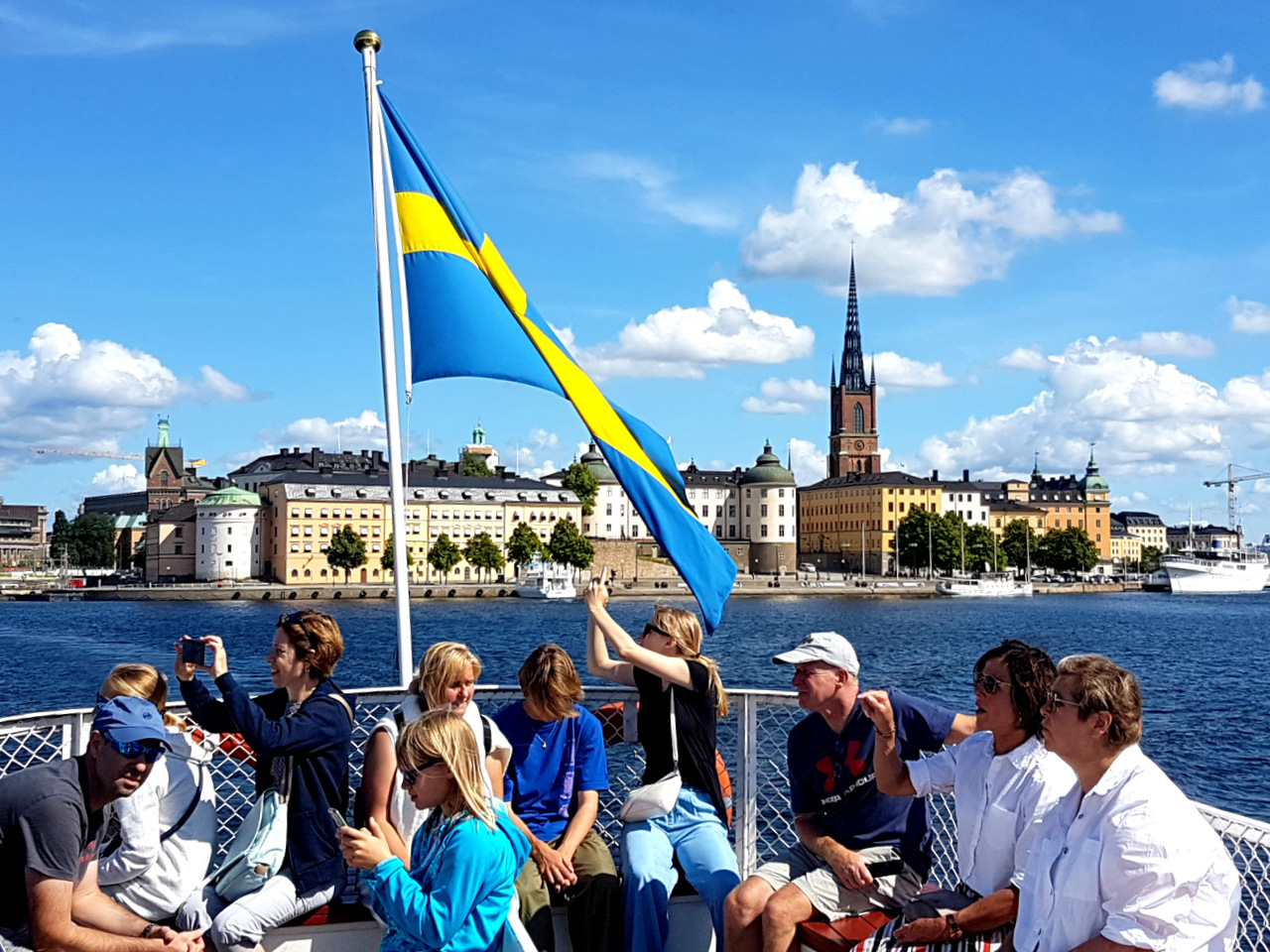 Schiffsausflug, Stockholm