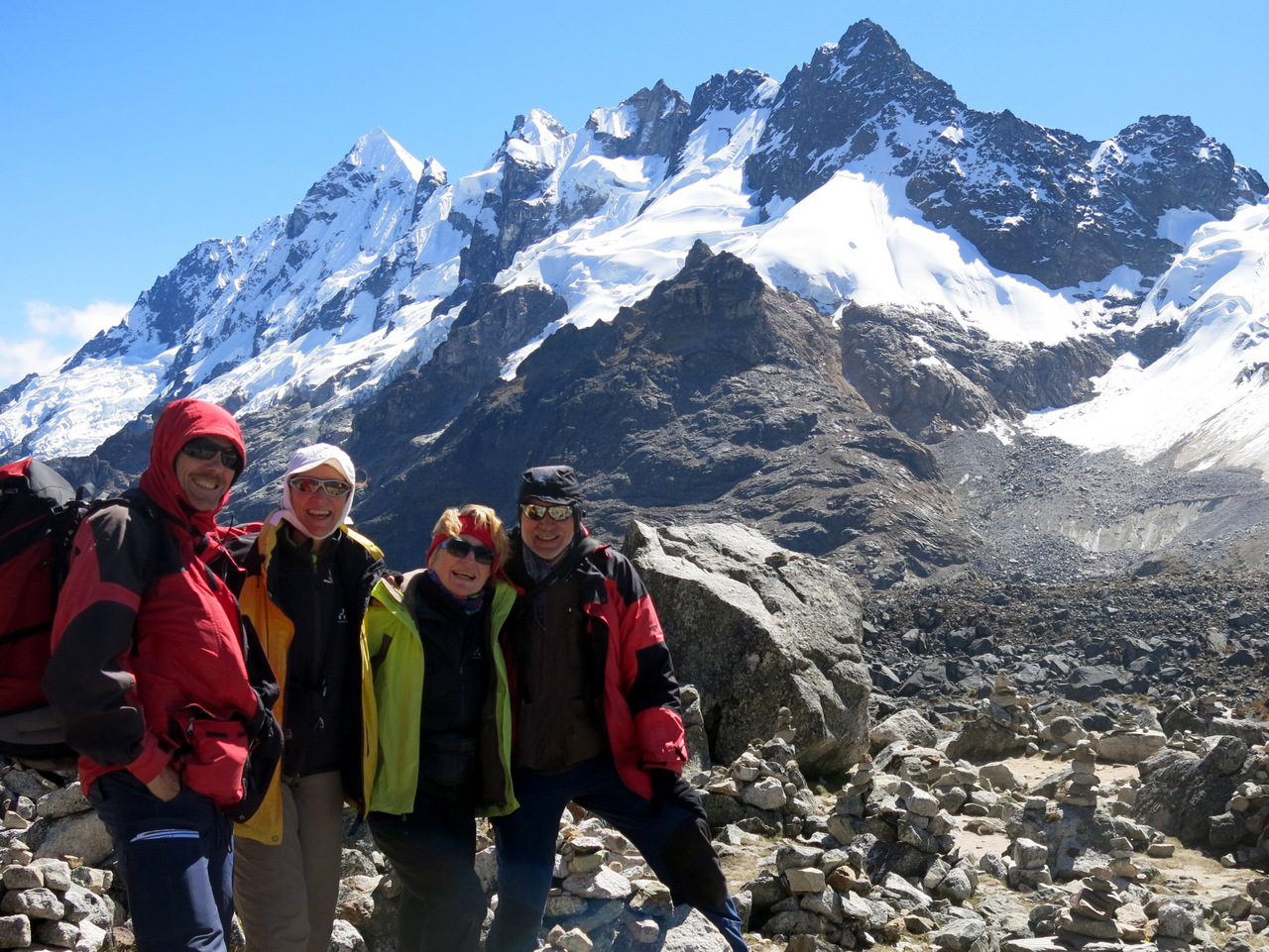 Salkantay Pass (4650 m), Cordillera Vilcabamba 