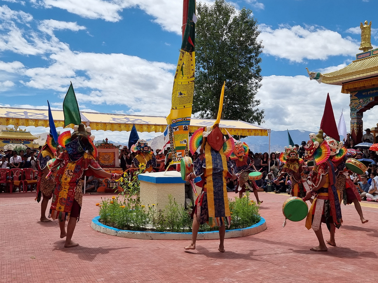 Klosterfestival in Takthok, Ladakh Klosterfestival in Takthok, Ladakh