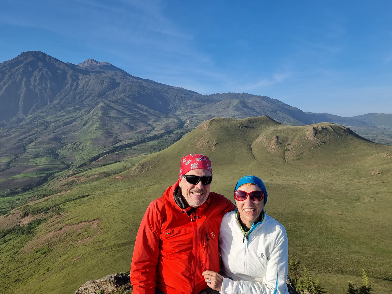 Auf dem Mt. Mukuru, einem heiligen Berg der Massai