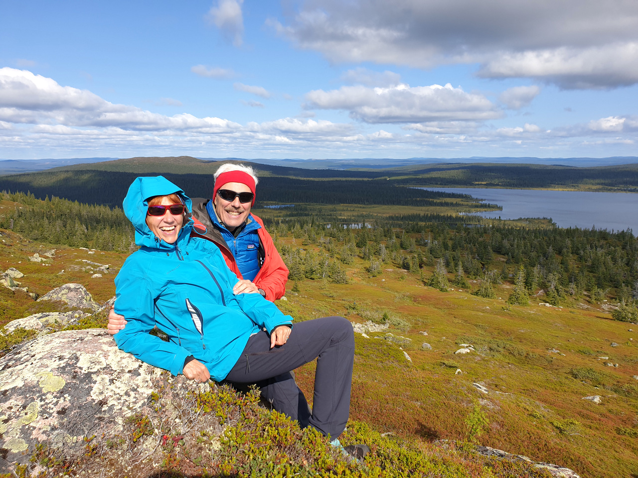 Sommerwanderung am Polarkreis, Schweden